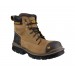 CAT Gravel Brown 6 Inch Safety Boots